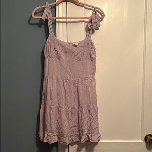 Le Lis Light Purple Mini Dress